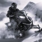 TLS Snowmobiles 3 BW